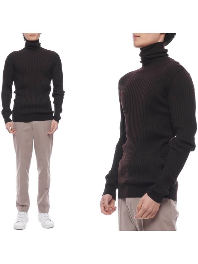 Wool Turtleneck Black - DOLCE&GABBANA - BALAAN 2