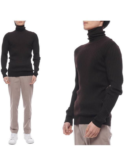 Wool Turtleneck Black - DOLCE&GABBANA - BALAAN 2