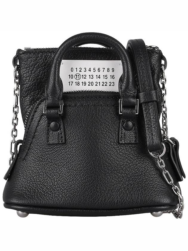 5AC Classic Baby Shoulder Bag Black - MAISON MARGIELA - BALAAN 4