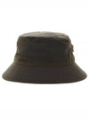 Wax Logo Bucket Hat Olive - BARBOUR - BALAAN 2