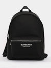 Logo Print Nylon Backpack Black - BURBERRY - BALAAN 2