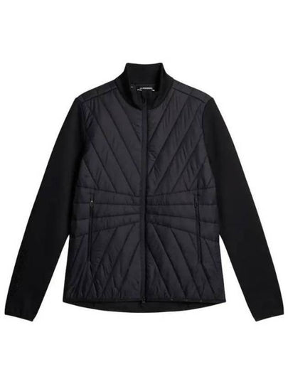 Women's Holma Quilt Hybrid Jacket Black - J.LINDEBERG - BALAAN 2