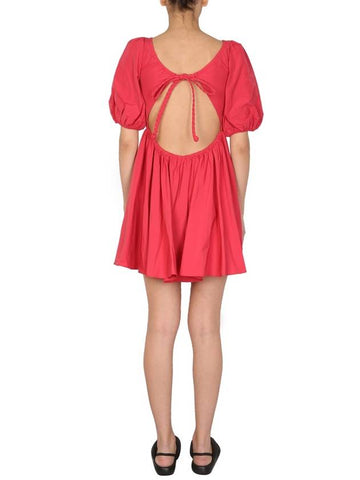 Taffeta Dress XR0VAEN05S3DV7 B0040178193 - RED VALENTINO - BALAAN 1