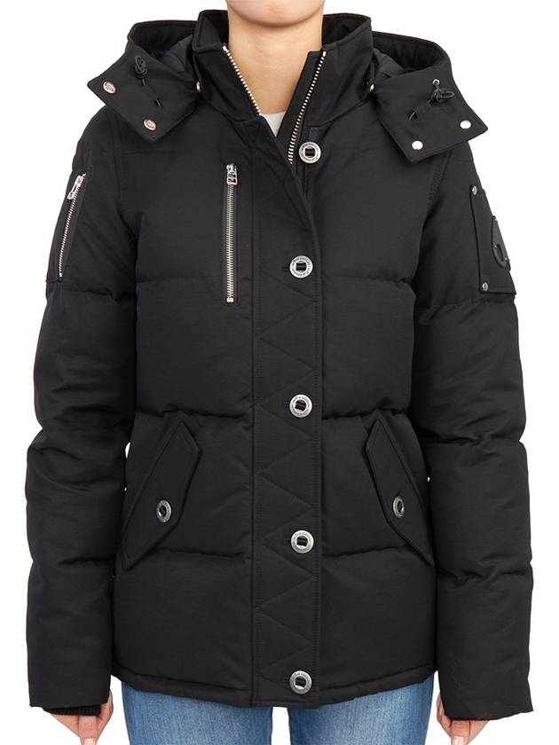 Original Threequarter Down Jacket Black - MOOSE KNUCKLES - BALAAN 5