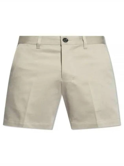 De Coeur Motif Chino Shorts Beige - AMI - BALAAN 2