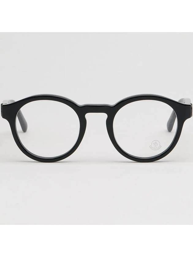 Eyewear Round Glasses Black - MONCLER - BALAAN 4