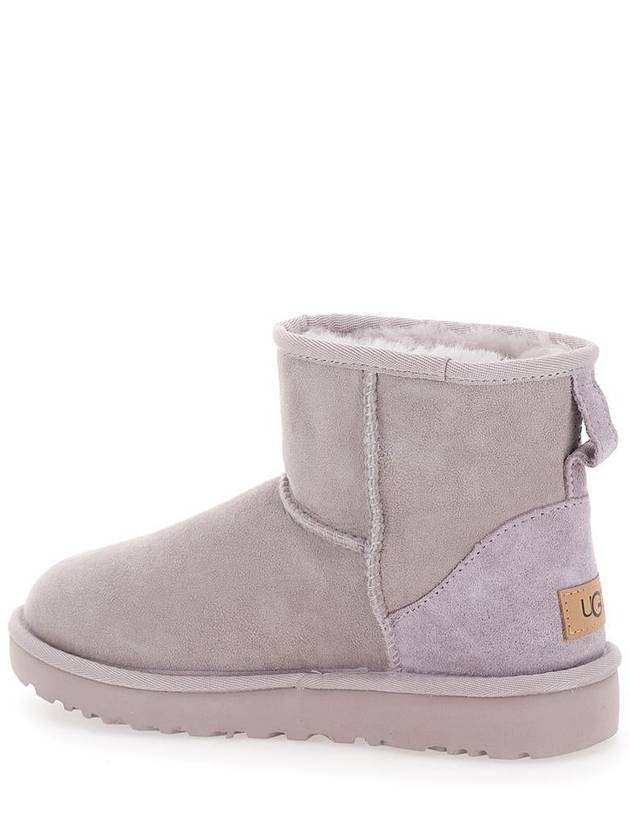 Light Gray 'Mini' Boots In Suede Woman - UGG - BALAAN 3