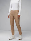 Women's Pia Print Straight Pants Brown - J.LINDEBERG - BALAAN 4