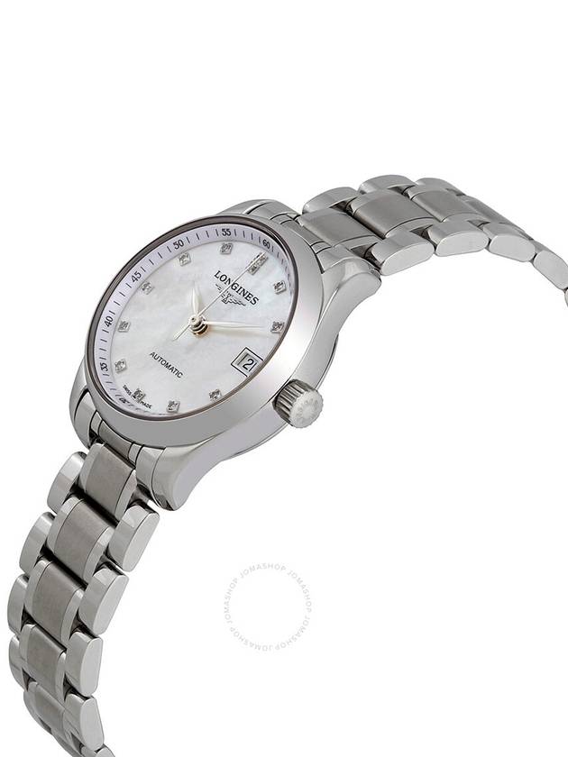 Longines Master Collection Automatic Mother of Pearl Dial Ladies Watch L2.128.4.87.6 - LONGINES - BALAAN 2