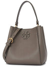 McGraw Small Tote Bag Brown - TORY BURCH - BALAAN 3