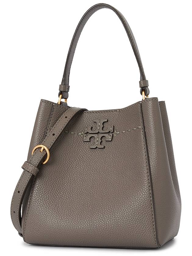 McGraw Small Tote Bag Brown - TORY BURCH - BALAAN 3