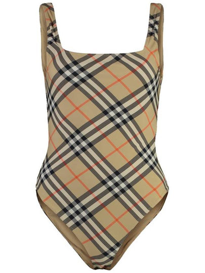 check pattern one-piece swimsuit 8089677 - BURBERRY - BALAAN 2