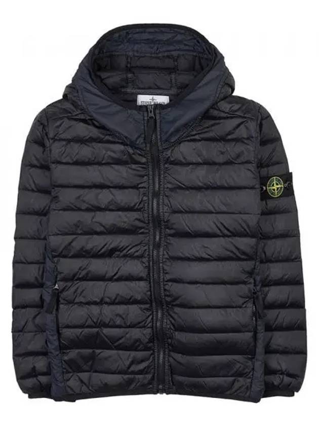 Kids Loom Woven Chambers R-Nylon Down Padding Black - STONE ISLAND - BALAAN 2