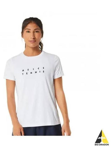 Women s Coat Graphic Tee 2042A259100 Short Sleeve Round T Shirt - ASICS - BALAAN 1