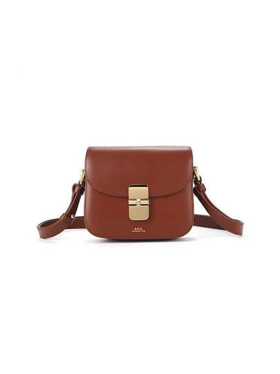 Grace Mini Cross Bag Brown - A.P.C. - BALAAN 2