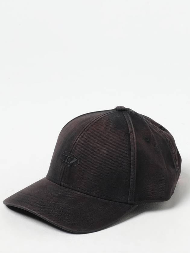 C Run Wash Logo Ball Cap Black - DIESEL - BALAAN 2