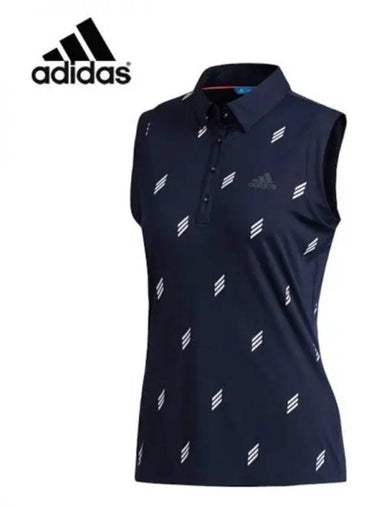 Adicross logo pattern women s sleeveless CV8758 Domestic product GQG022081776901 - ADIDAS GOLF - BALAAN 1