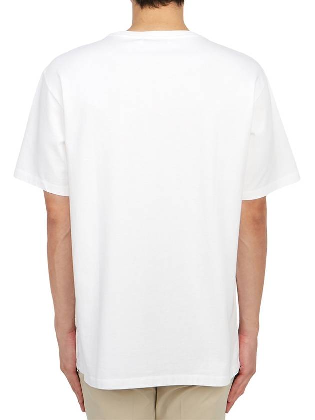 Campus Fox Relaxed Short Sleeve T-Shirt White - MAISON KITSUNE - BALAAN 5