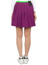 Women's Sierra Golf Pleated Skirt Green Purple - J.LINDEBERG - BALAAN 5