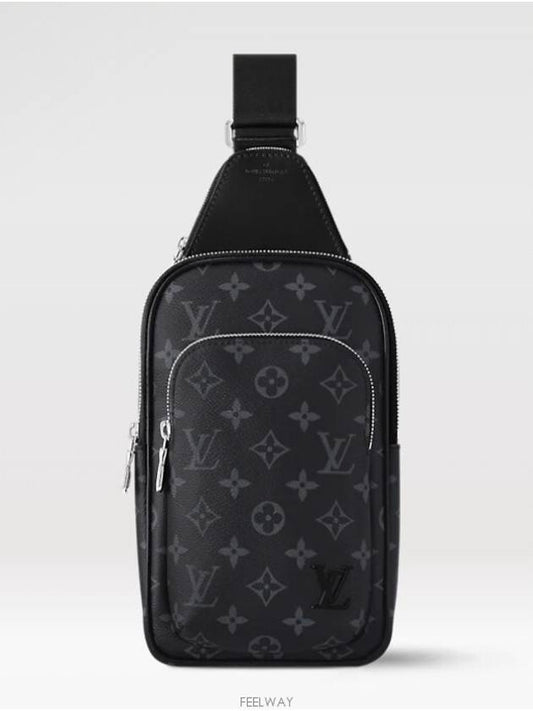 Avenue PM Sling Bag Black - LOUIS VUITTON - BALAAN 2