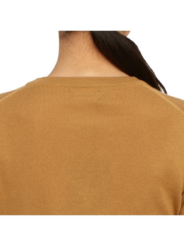 Amaya V-Neck Knit Top Chipmunk - J.LINDEBERG - BALAAN 8