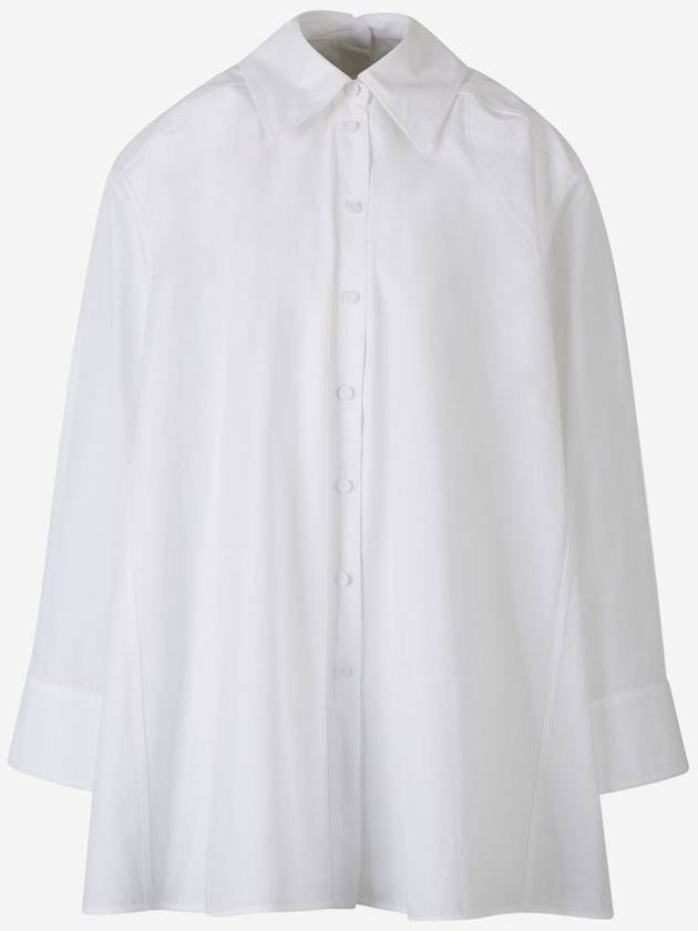 Blouse Shirt OPTIC WHITE - JIL SANDER - BALAAN 2