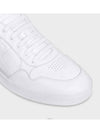 logo on leather low top sneakers white - CELINE - BALAAN 4