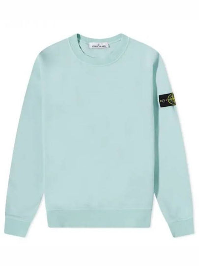 Wappen Patch Crew Neck Sweatshirt Mint - STONE ISLAND - BALAAN 2