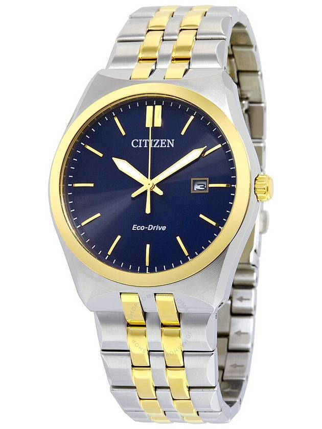 Citizen Corso Eco-Drive Blue Dial Two-tone Men's Watch BM7334-58L - CITIZEN - BALAAN 1