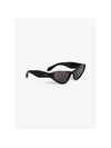 Cat eye logo temple sunglasses AA0076S 001 - ALAIA - BALAAN 2