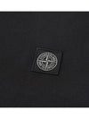 Logo Patch Short Sleeves T-Shirt Black - STONE ISLAND - BALAAN 6