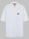 Classic Short Sleeve Oxford Shirt GEE245 103 White - GEECOON - BALAAN 3