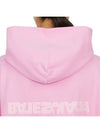 Logo Print Hoodie Pink - BALENCIAGA - BALAAN 8