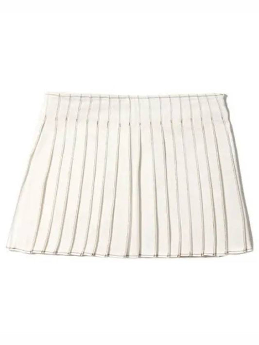 Skirt Pleated Mini Skirt - AMI - BALAAN 1
