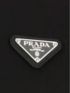 Men's Reversible Re-Nylon Cotton Fleece Bomber Jacket Black - PRADA - BALAAN 4