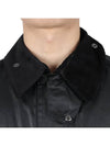 Men's Beaufort Wax Jacket Black - BARBOUR - BALAAN 7