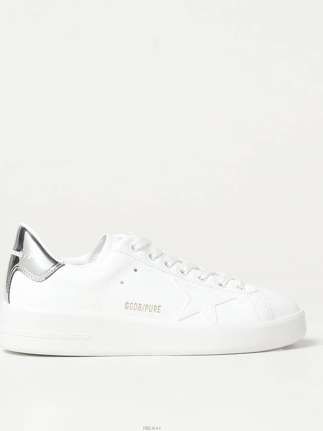 Purestar Faux Leather Low Top Sneakers White - GOLDEN GOOSE - BALAAN 2