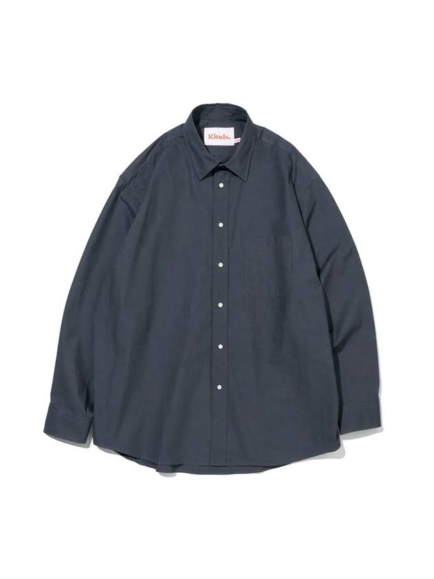 CATION STANDARD PAPER SHIRT VER2 NAVY - KINDS - BALAAN 2