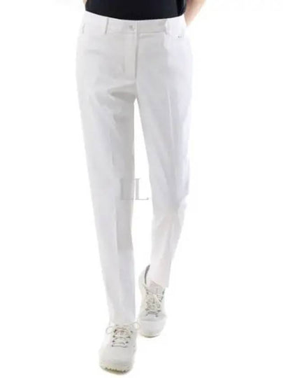 Pia Mid Waist Pants White - J.LINDEBERG - BALAAN 2