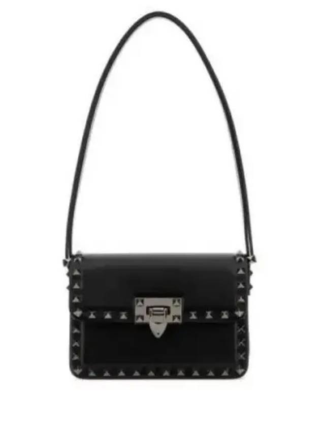 Rockstud Shoulder Bag Black - VALENTINO - BALAAN 2