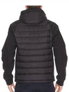 Goggle Hood Padded Vest Black - CP COMPANY - BALAAN.