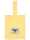 Lala Eco Tote Bag Yellow - LALA SMILE - BALAAN 5