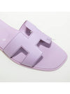 Women's Oran Sandals Slippers Violet H202272ZH - HERMES - BALAAN 6