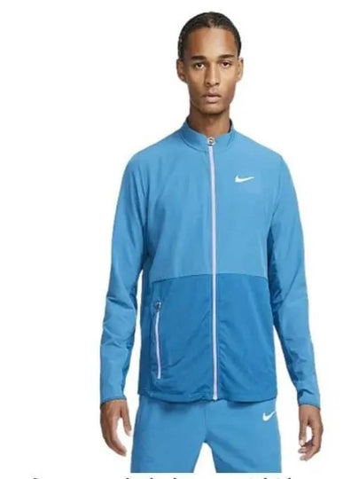 Court Advantage Tennis Track Jacket Blue - NIKE - BALAAN 2