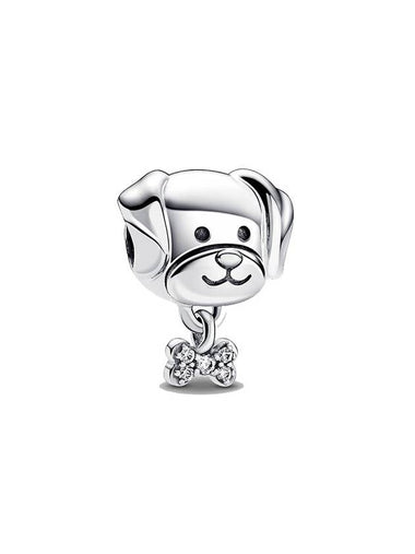 Pet Dog Bone Bracelet Charm Silver - PANDORA - BALAAN 1