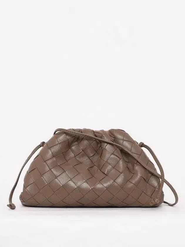 Intrecciato Mini Pouch Bag Brown - BOTTEGA VENETA - BALAAN 2