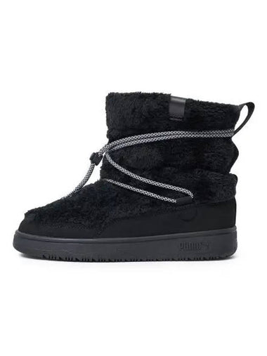 Snowboat Suede Winter Boots Black - PUMA - BALAAN 1