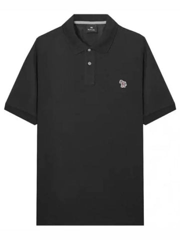 Regular fit zebra wappen short sleeve polo t shirt men s collar - PAUL SMITH - BALAAN 1