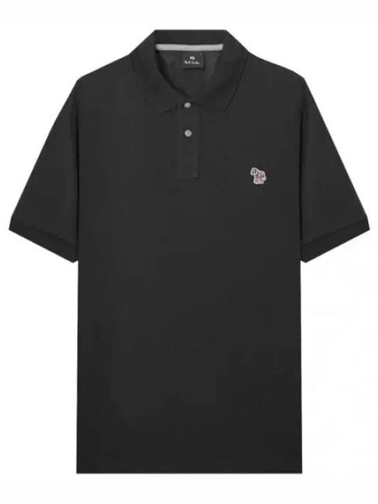 Regular fit zebra wappen short sleeve polo t shirt men s collar - PAUL SMITH - BALAAN 1