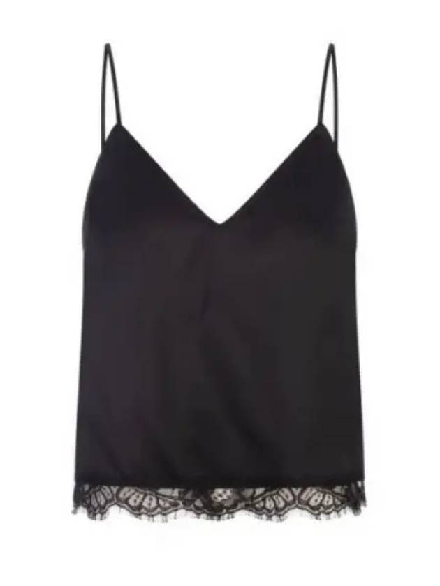 V-Neck Thin Strap Sleeveless Black - ALEXANDER MCQUEEN - BALAAN 2